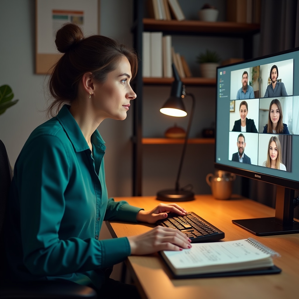 Workshop online cu echipă distribuită